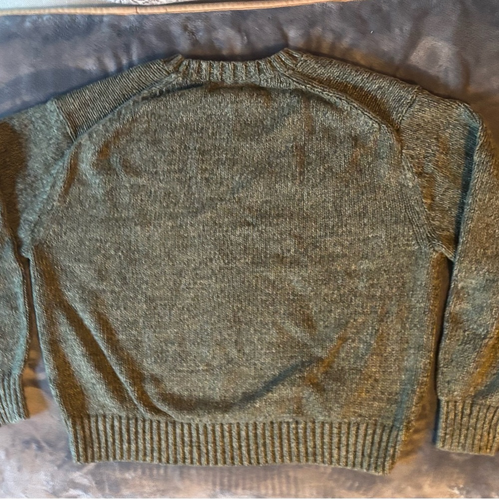 Polo Ralph Lauren Logo Green Knit Sweaters - Picture 6 of 6